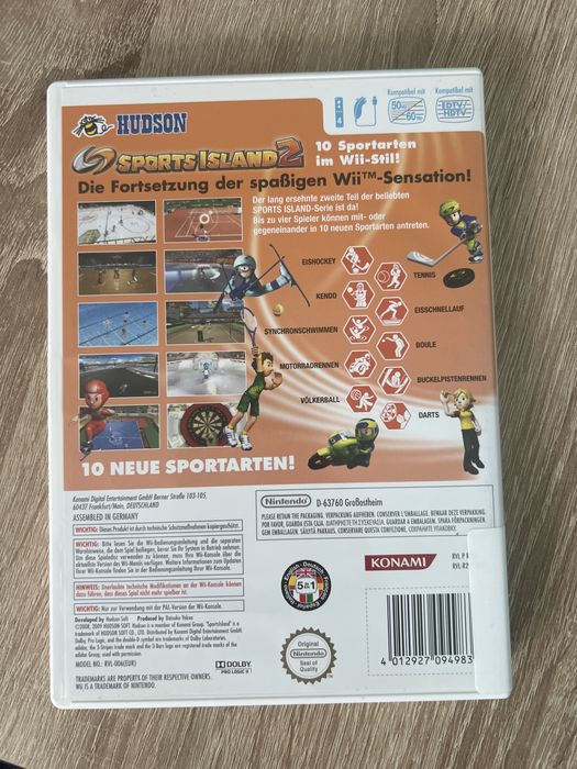 #1442 sports island 2 nintendo wii gra