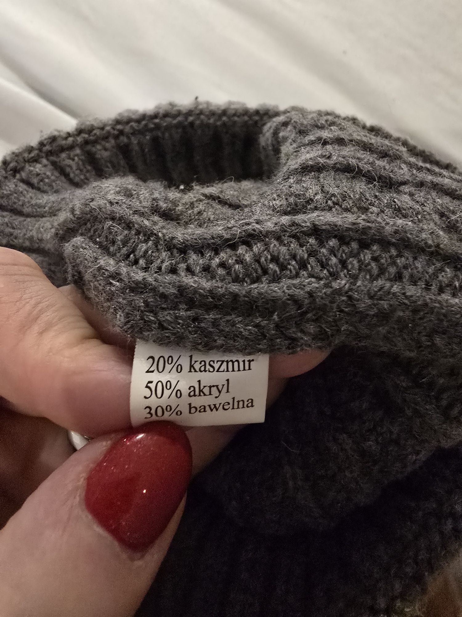 Komplet dziewczyna damska czapka szalikl