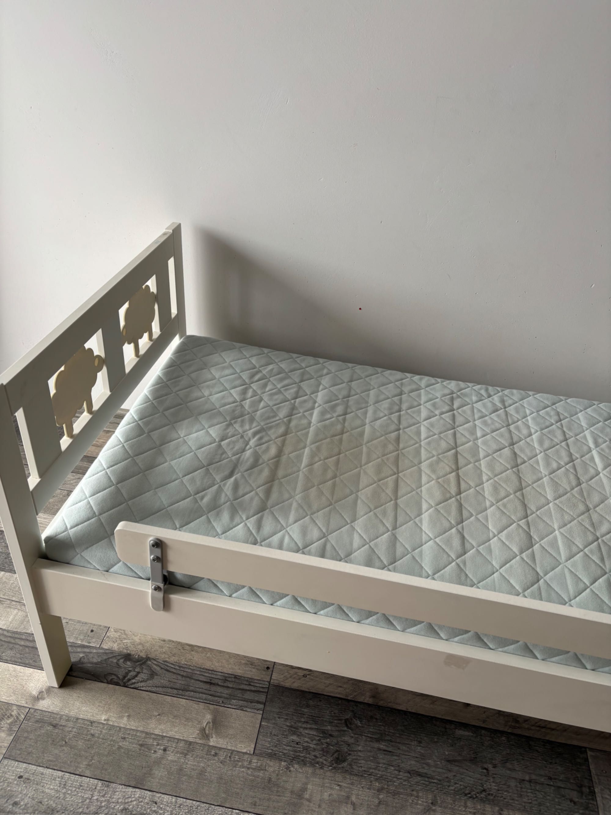 Łóżeczko dziecięce IKEA Kritter z materacem
