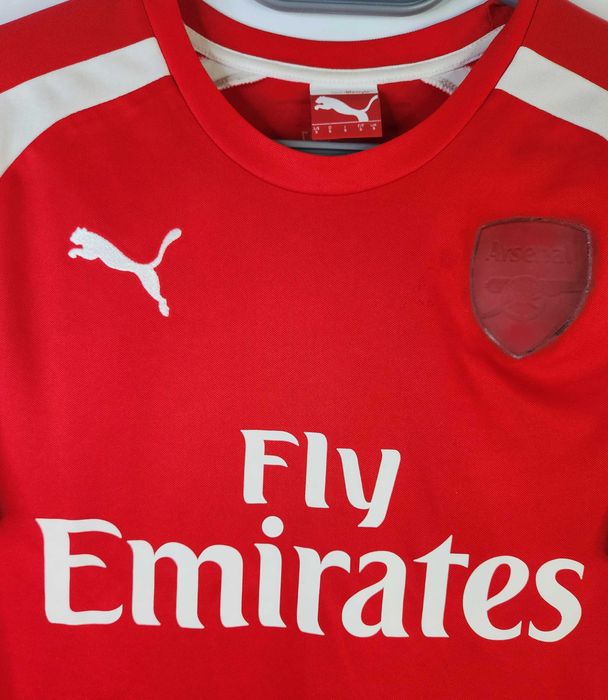 Arsenal Londyn 2014/2015 Koszulka Piłkarska Domowa Puma Fly Emirates S