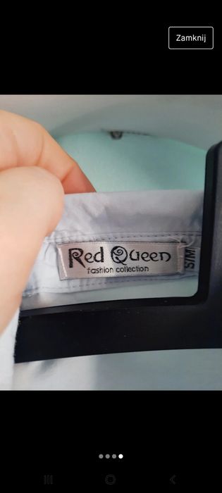 Koszula z perelkami oversize