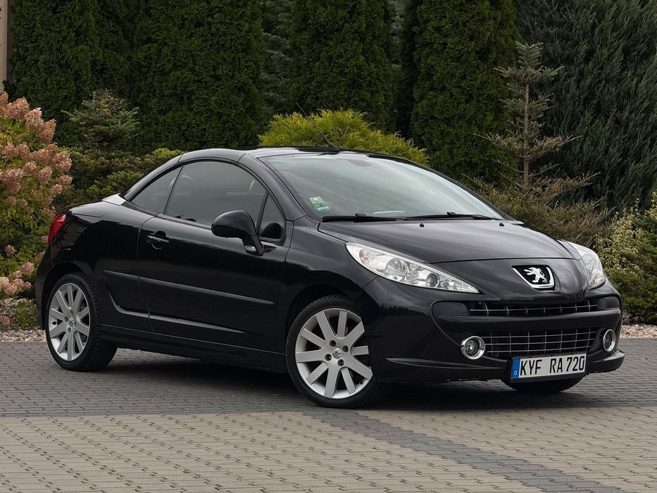 Peugeot 207 CC 1.6i 150KM ALU Kabriolet Manual Serwisowany Bezwypadkowy