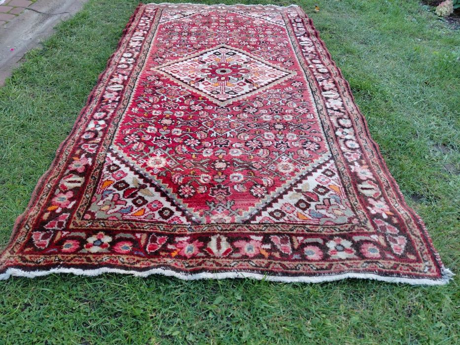 Dywan wełniany ręcznie tkany orientalny 106cm / 210cm