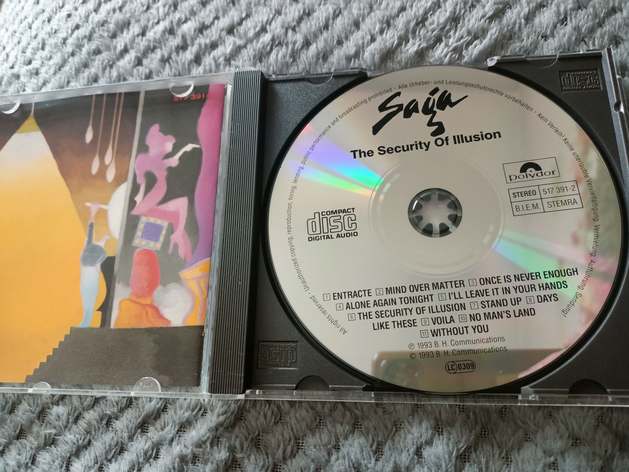 Saga - The Security Of Illusion(hard rock )(CD, Album)(vg+)