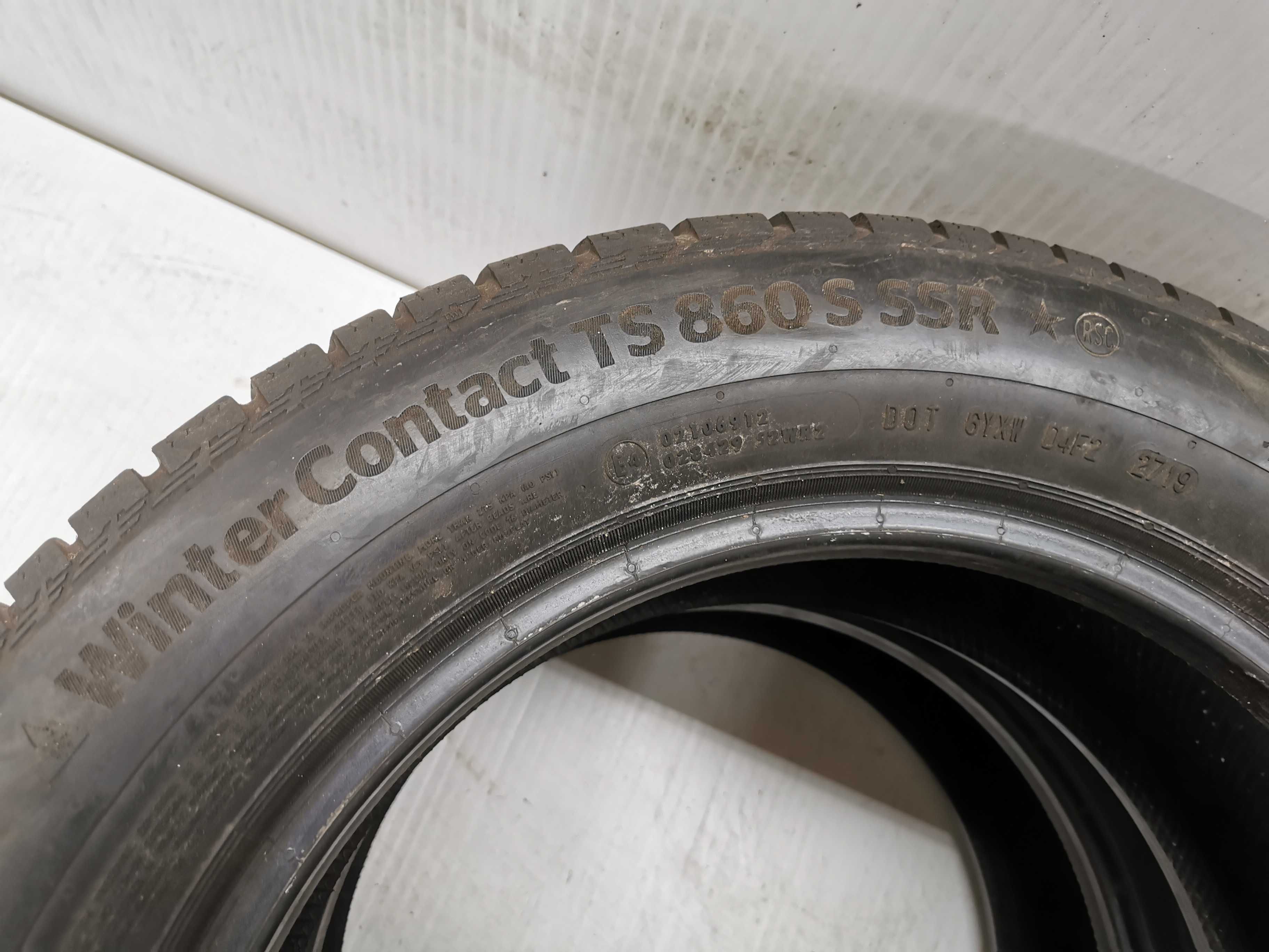 Continental WinterContact TS860S SSR 205/60r16 96H 6mm Run Flat N0219