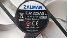 Wentylator wiatrak komputerowy ZALMAN ZA1225ASL 12V 0.16A