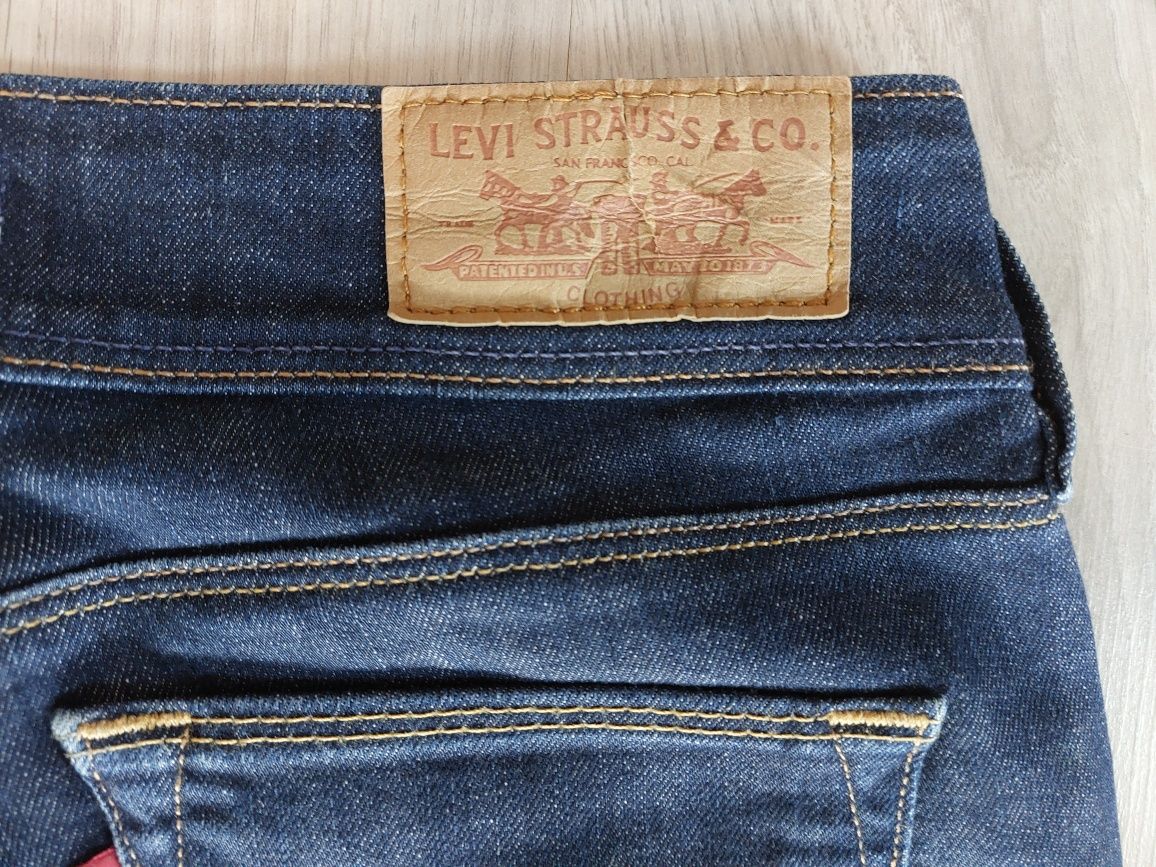 Spodnie jeansowe damskie Levi's, slim fit, 29x34