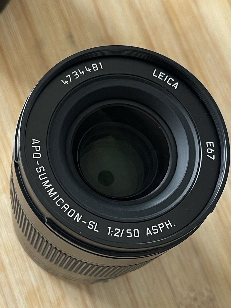 Leica SL Summicron 50mm Apo COMO NOVA na caixa cpm fatura .