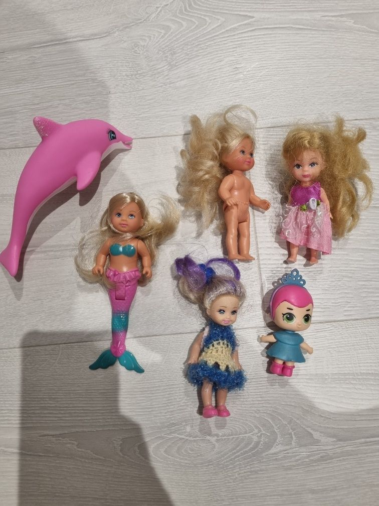 Auto lalki dzieci Barbie koń delfin pies kot