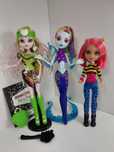 Monster High Batsy Claro, Howleen, Lagoona