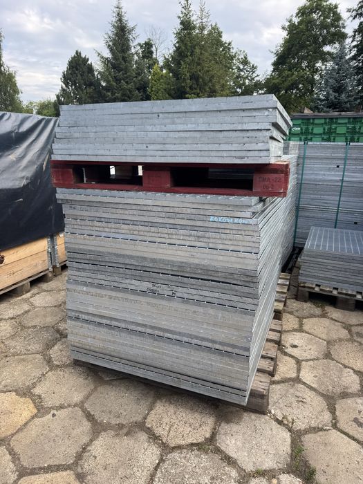 Kratka Wema podestowa na kanał pomost podest antresola 102cm x 100cm