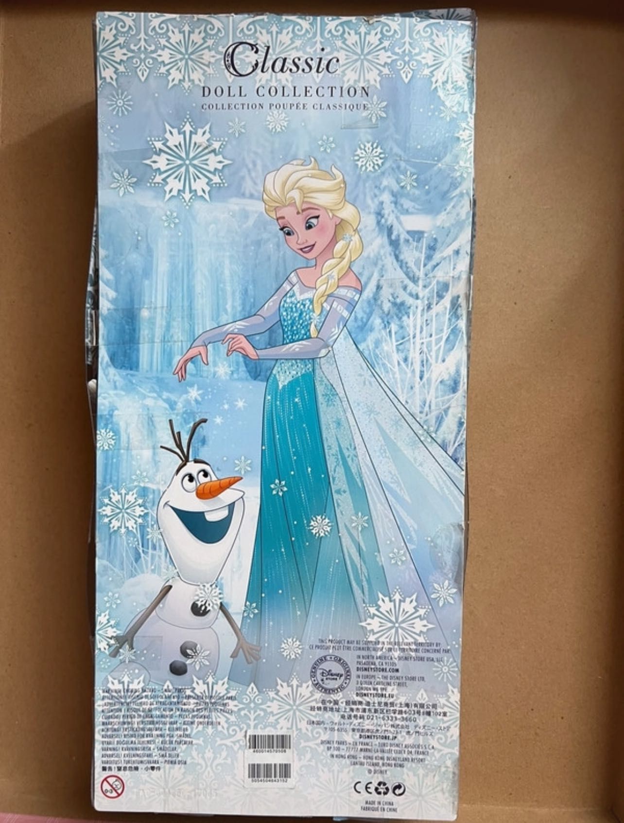 Boneca de Coleção - Frozen (Elsa e Olaf)