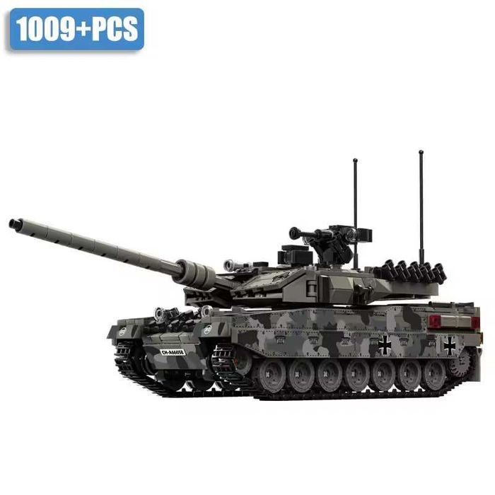 Конструктор Танк Leopard 2a7. 1009 деталей.