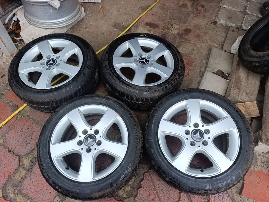 Диски литі r16 5*112 Mercedes Vw Passat Golf Jetta  Touran Skoda +шини