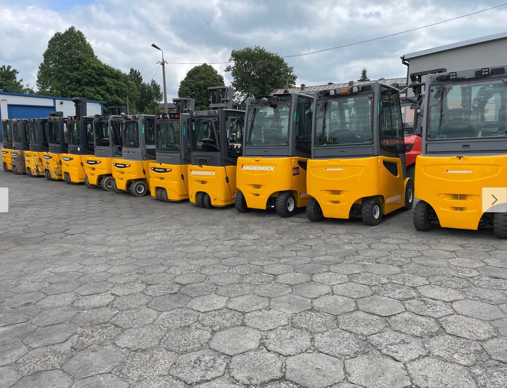 Nowy Wózek Widłowy Jungheinrich Efg Ba 113 Rok 2023 Economy1