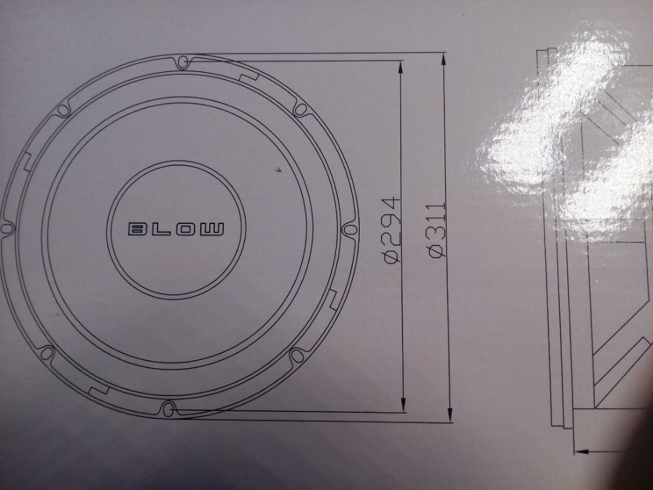 Głośnik subniskotonowy BLOW