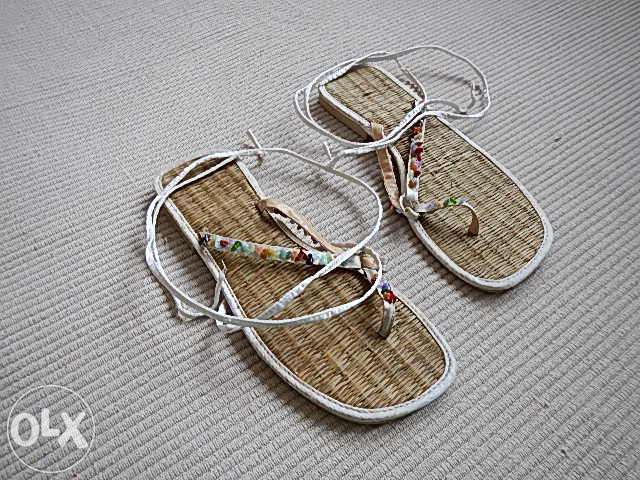 letnie sandały japonki. Rozmiar 40, długość wkładki 25,5 cm