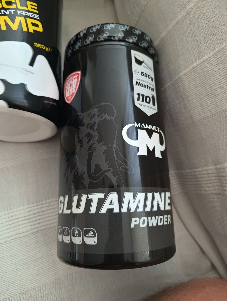 Przedtreningówka glutamina BCAA odżywki na siłownię na trening
