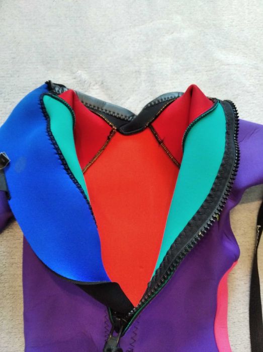 Pianka neopren długa kombinezon Sola roz Junior S 7 - 9 lat neoprenowa