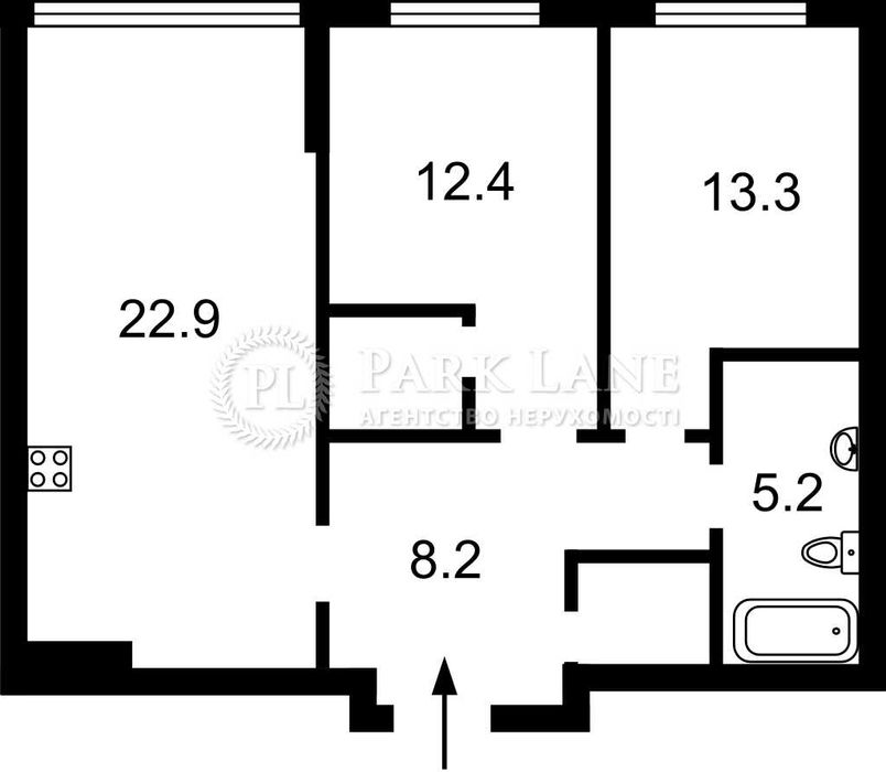 2-к квартира ремонт Галактика ЖК Лівобережна Сверстюка 6д