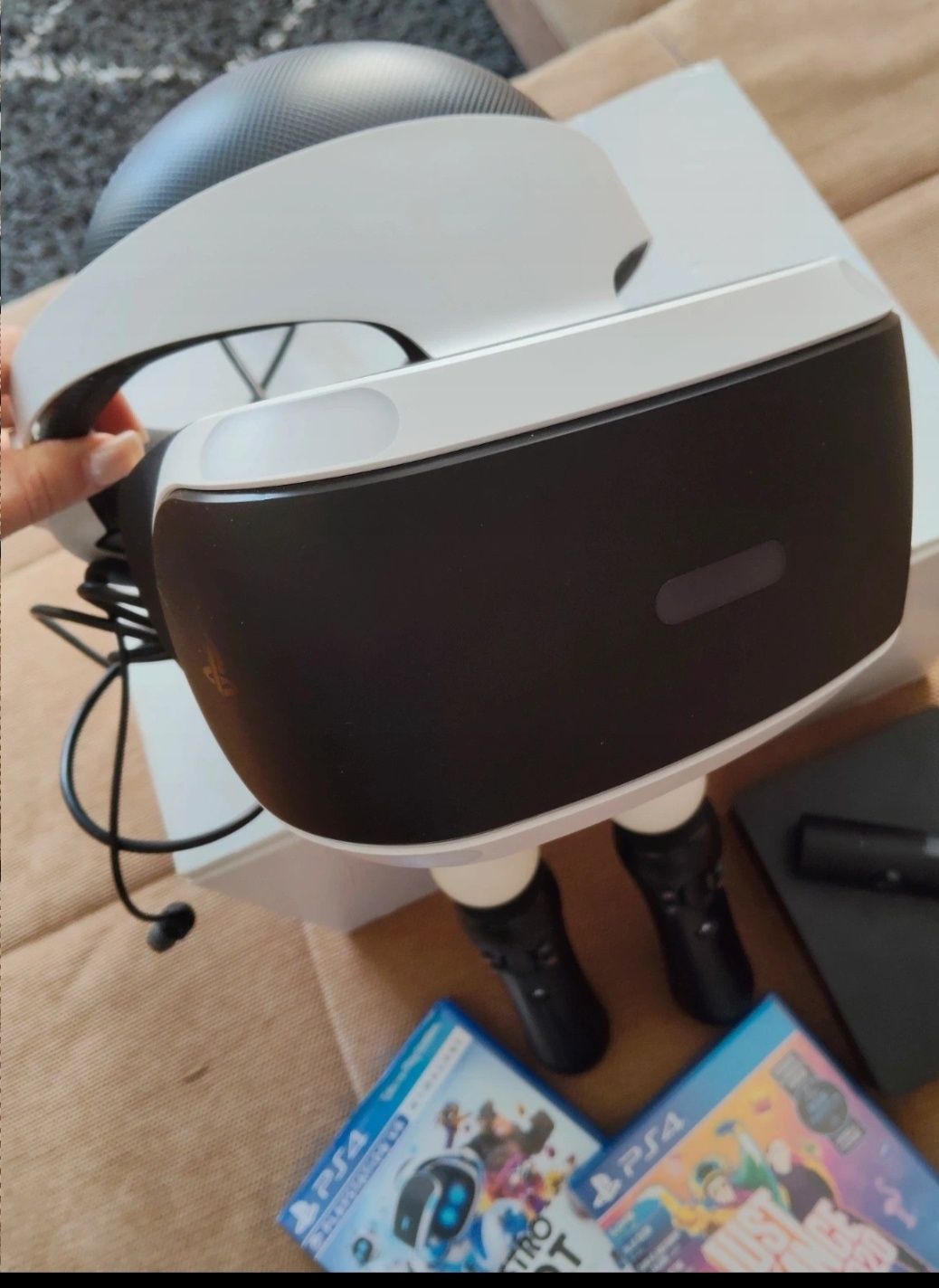 Zestaw PS4 VR +gry