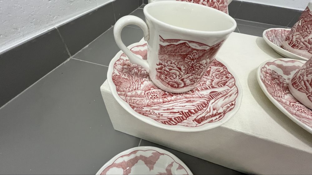 Conjunto em porcelana N.Fontebasso 1750
