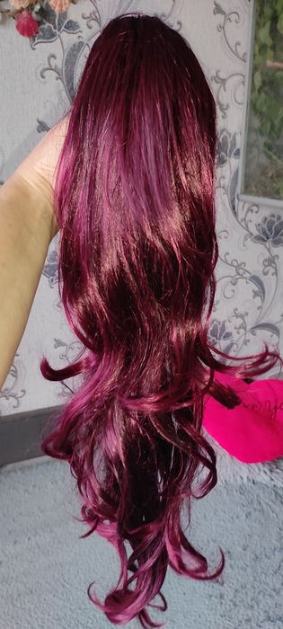 Хвіст шеньйон на заколочку