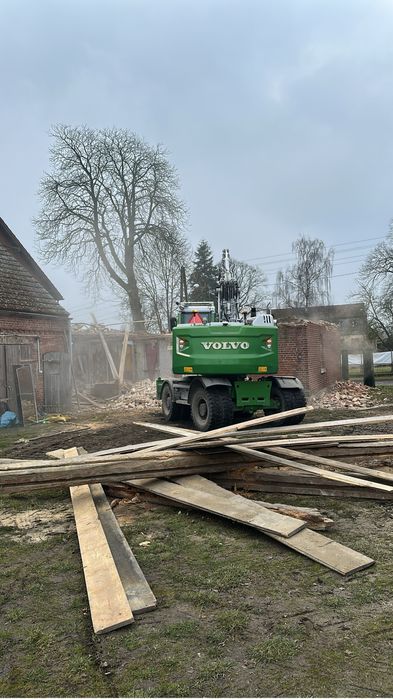 Wywoz  gruzu , rozbiorki koparka