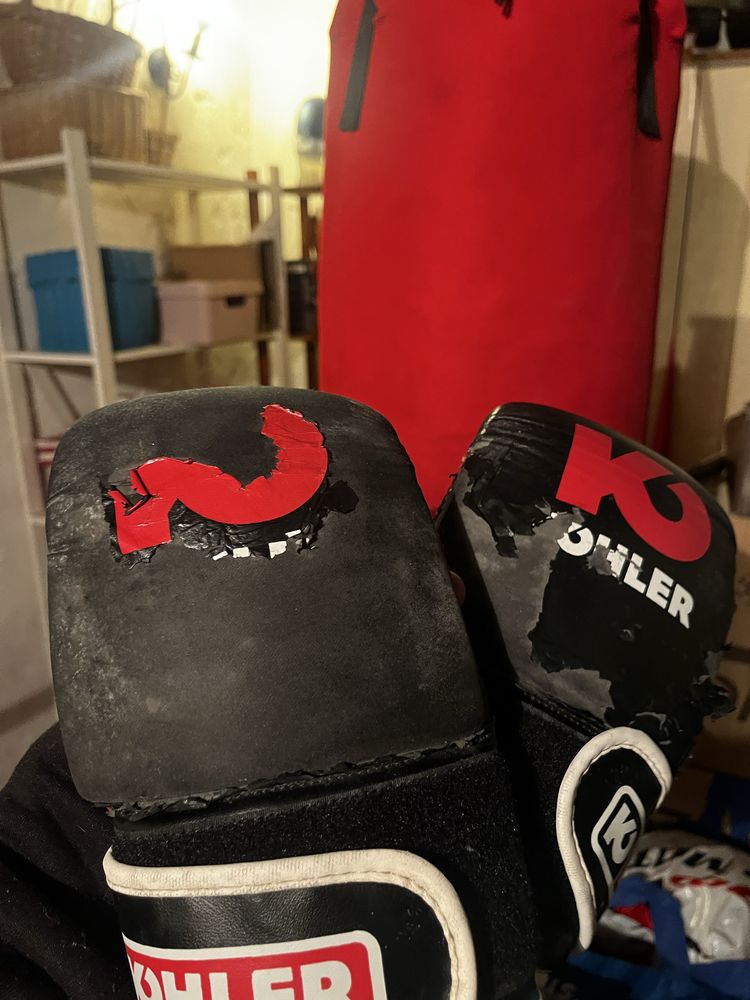 Saco de Boxe Iniciante c/ Luvas