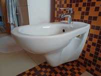Bidet z baterią HansGrohe