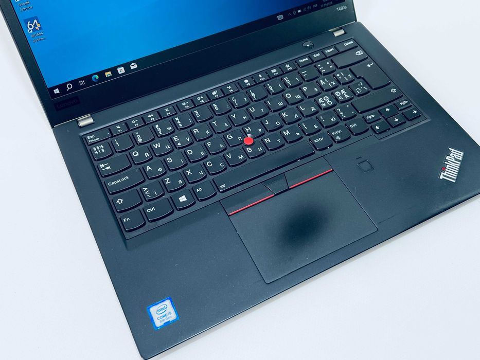 Ноутбук Lenovo ThinkPad T480s, i5-8250U, 16gb, 256gb, 14 IPS Full HD