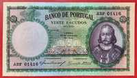 Nota 20$ 1941 António Luís de Meneses Estado Praticamente Nova
