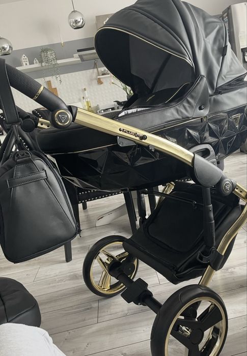 Junama diamond fluo line 3w1 wózek z torbą