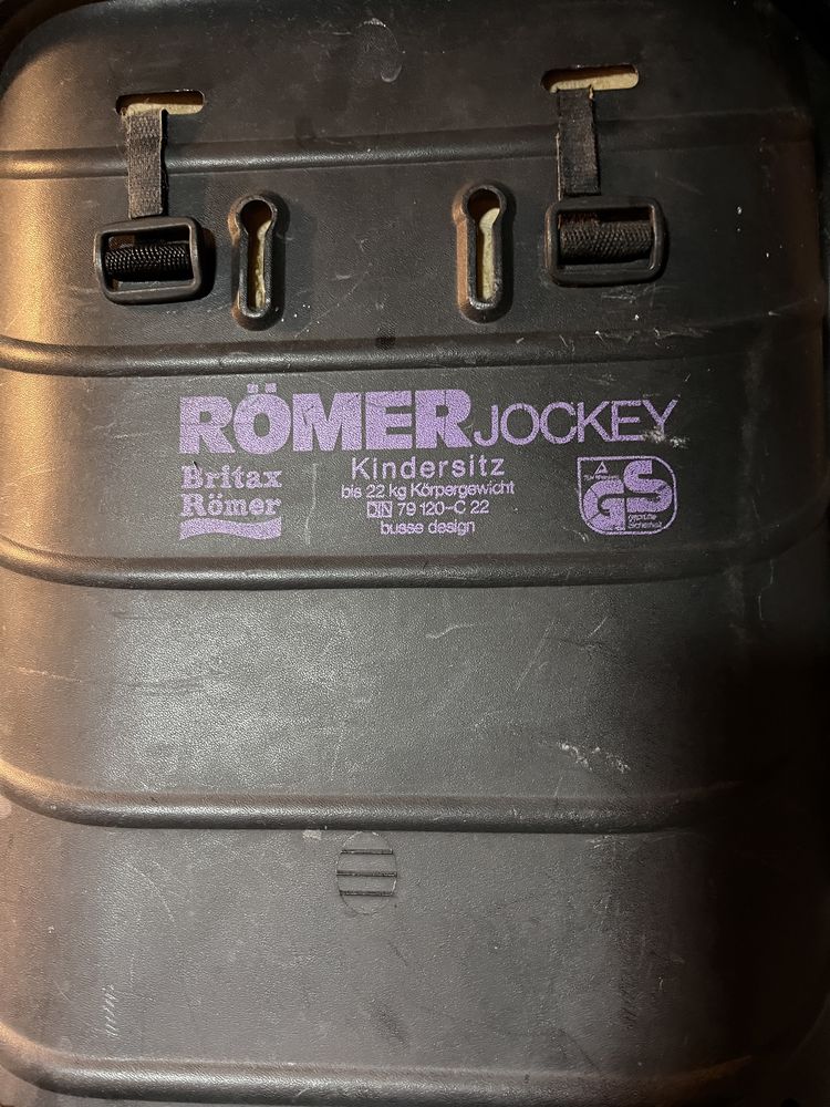 Fotelik rowerowy Romer Jocekey 22kg