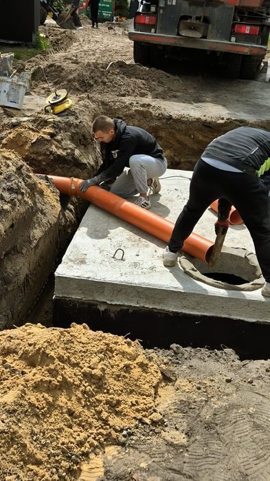SZAMBO zbiornik betonowy na deszczówkę tanio z wykopem Brzeziny