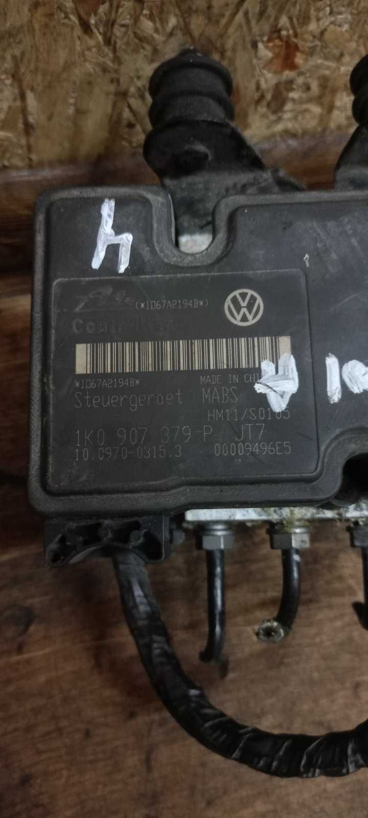 Блок ABS VAG Skoda Octavia Caddy VW b6 golf 5 1K0 614 117 H 1K0907375P