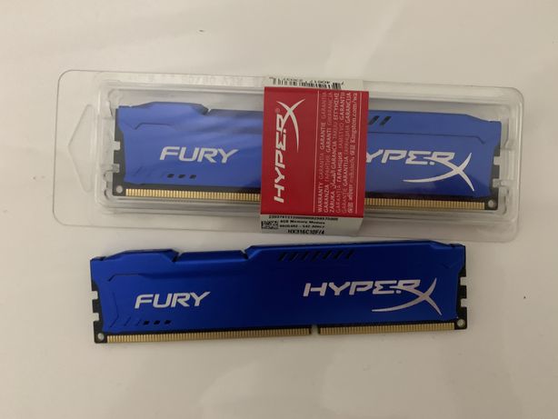 Продам оперативную память HyperX Fury 8gb 1600MHz ddr3