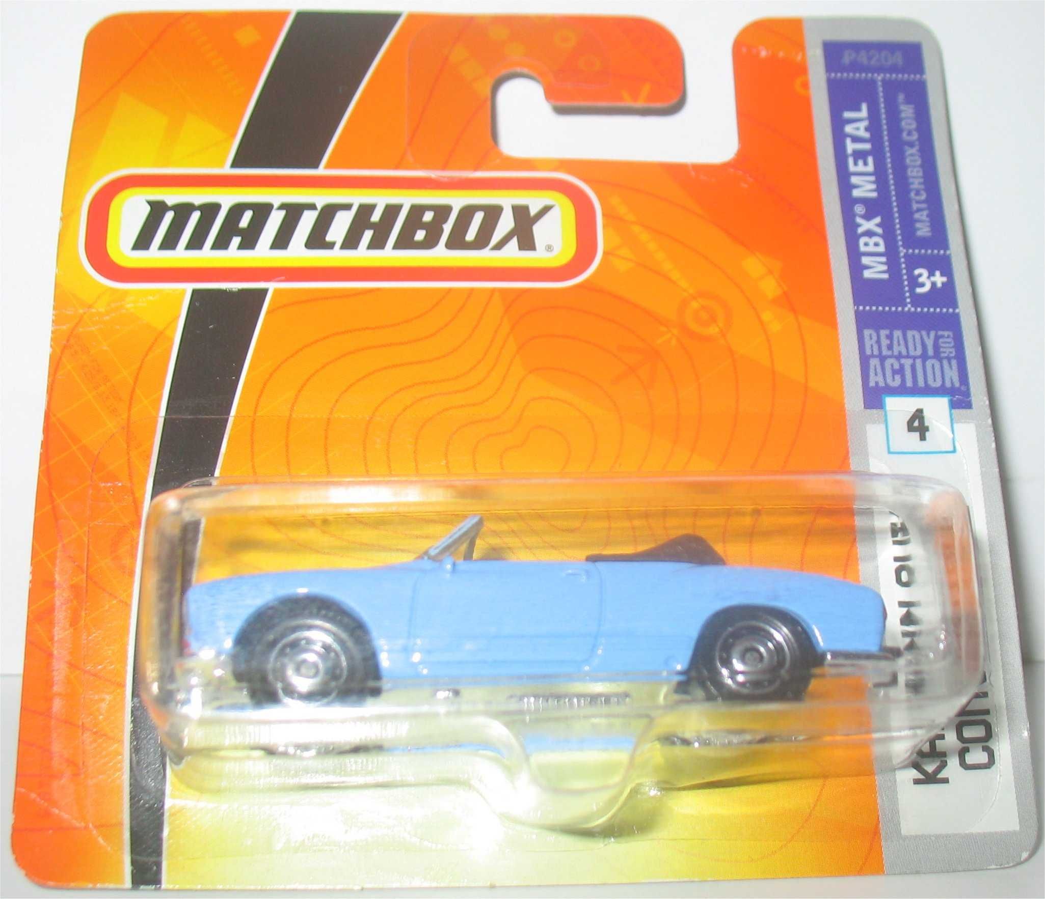 Matchbox - 1969 Volkswagen Karmann Ghia Convertible (2009)