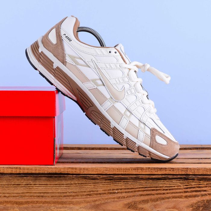 (2110) Термо Зимові Кросівки Nike P-6000 пісочні (41-46) найк найки