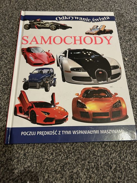 Samochody książka dla dzieci