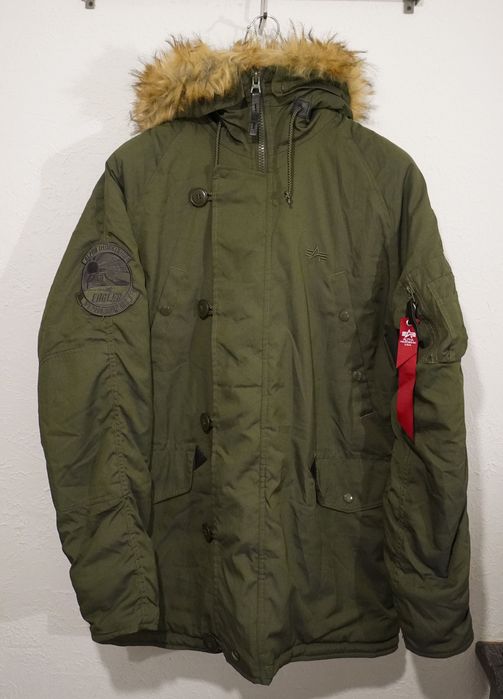 Alpha Industries N-3B (N) Extreme Cold парка мужская L/XL лимитка