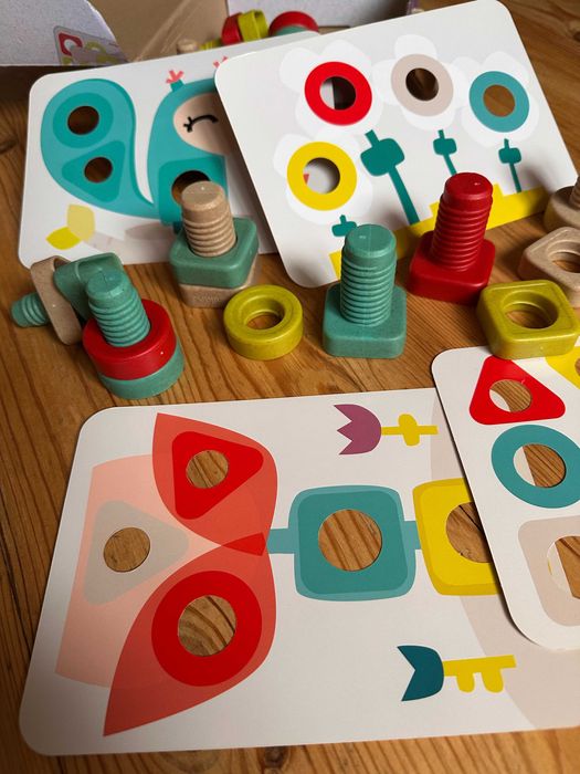 ЕКО-конструктор "БОЛТИ ТА ГАЙКИ". Оригінал. Іспанія