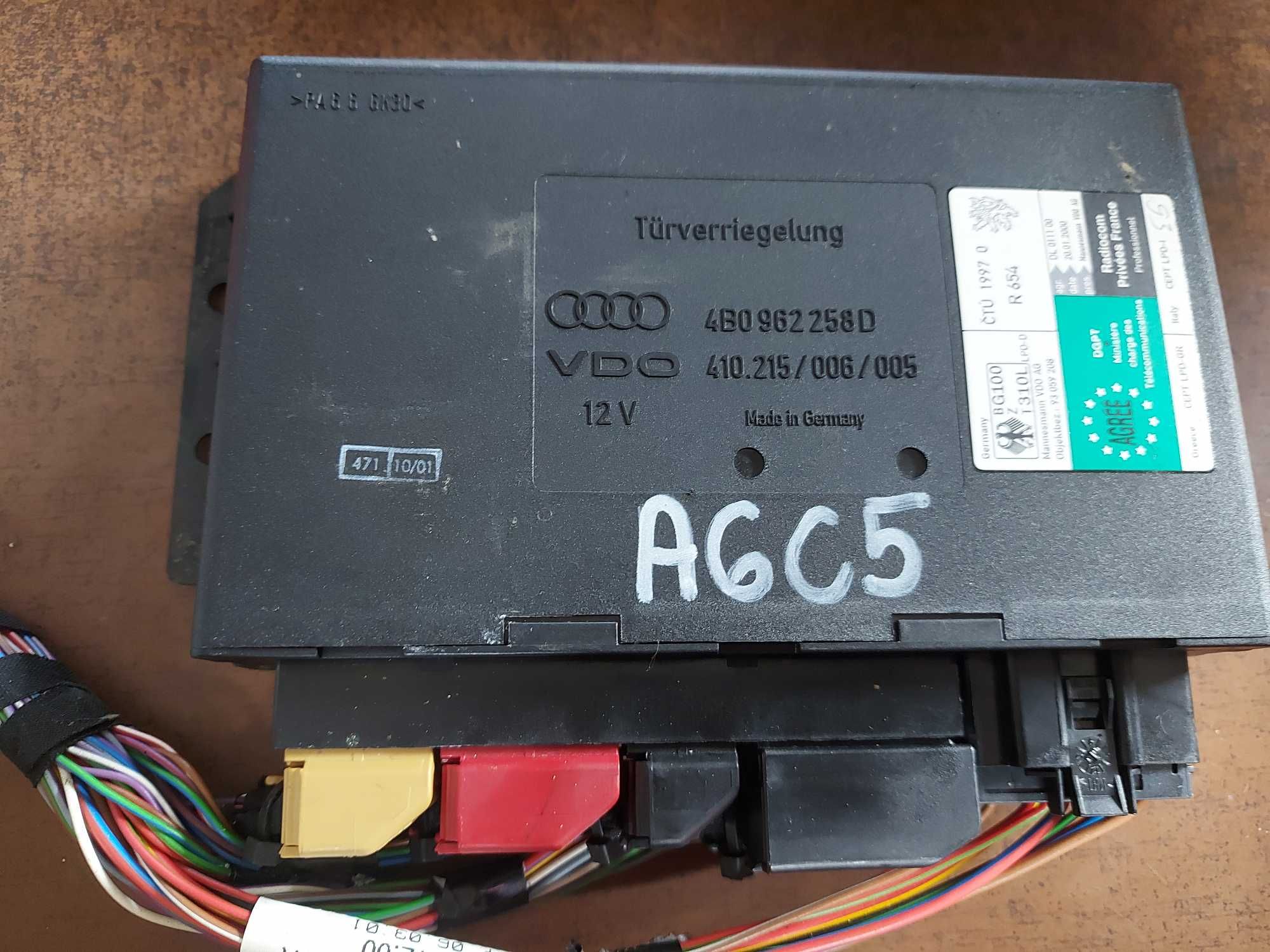 Audi A6 C5 moduł komfortu 4B0.962.258D FV dostawa