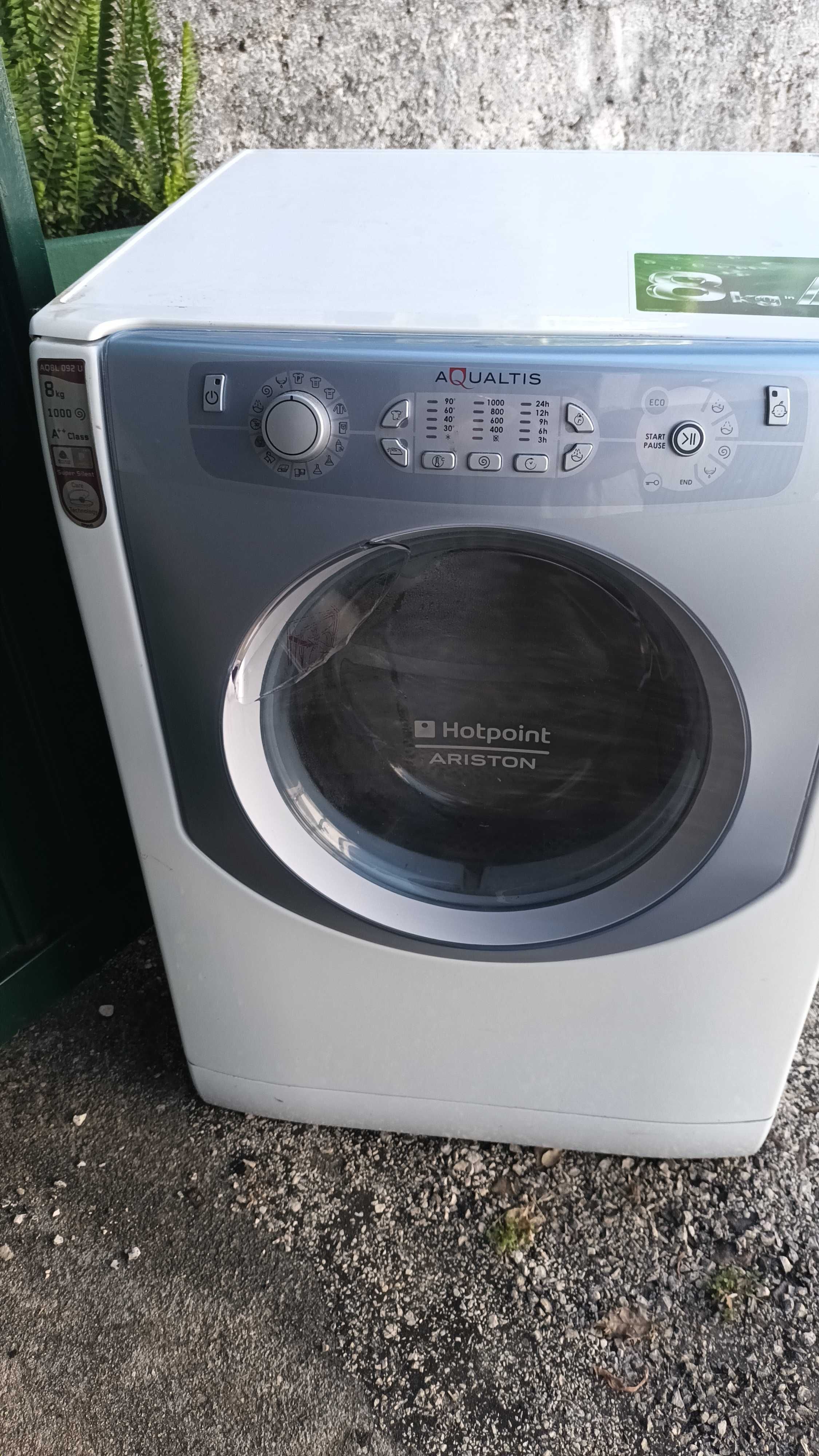 Máquina de lavar roupa da Ariston -8kg