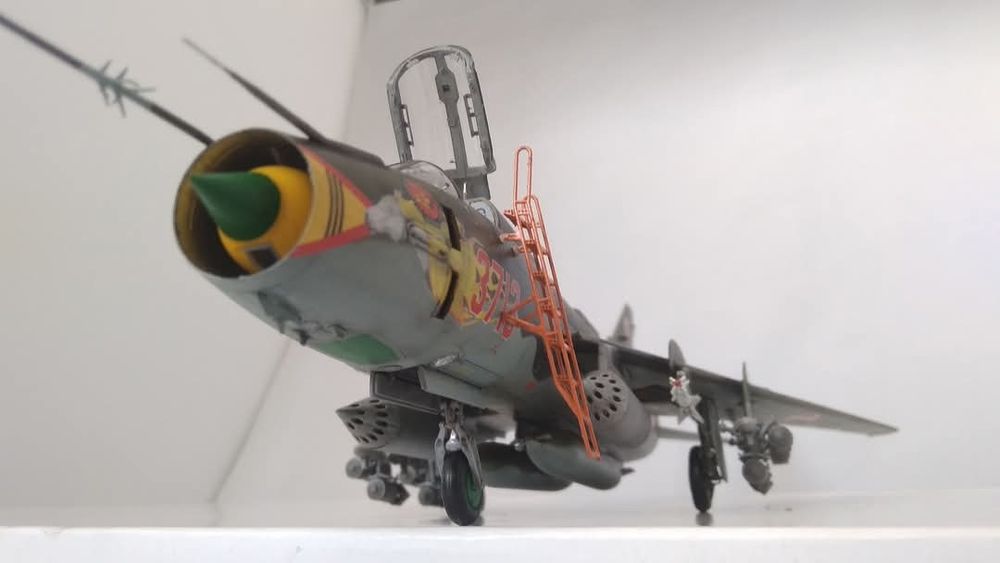 Su-22 model w skali 1:48 Polskie Siły Powietrzne
