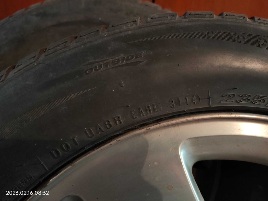 Opony  zimowe NEXEN + Felgi Audi 235/55/R17