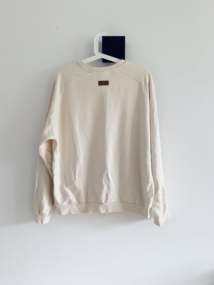 Bluza Le Collet Origin beżowa kremowa oversize basic