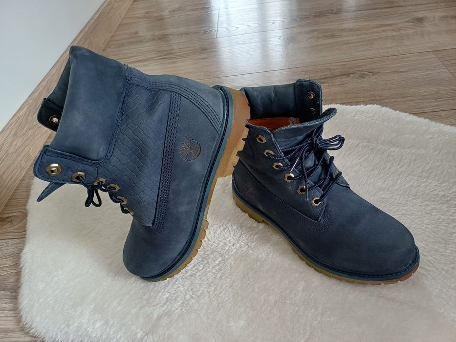 Skórzane buty damskie Timberland rozm 38.