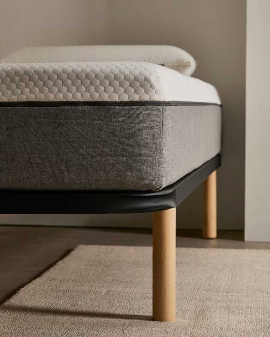 Podstawa materaca KAVE HOME Talo 90 x 200 cm + 4 nogi z litego drewna