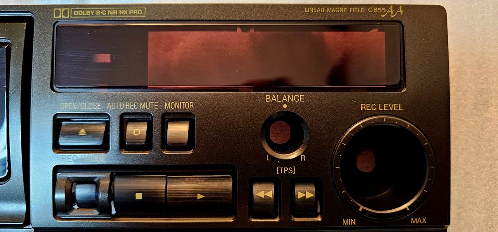 Technics RS-AZ6 panel przedni+pokrywa kieszeni bdb stan